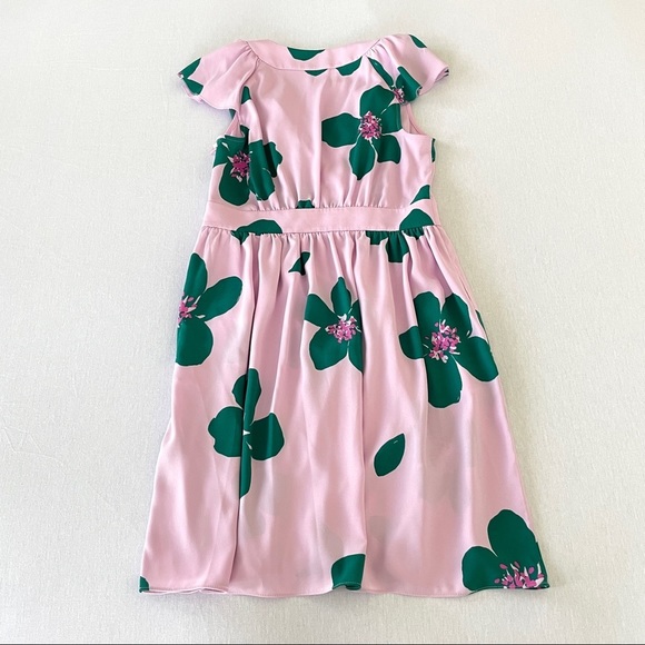 Kate Spade Pink and Green Floral Mini Dress - Picture 8 of 10